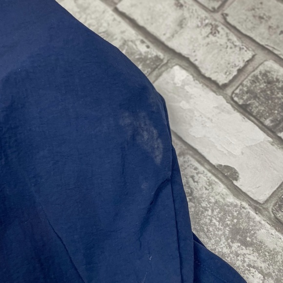 Vintage Tommy Hilfiger Windbreaker Coat Jacket Spellout Stow Hood 90s - Picture 2 of 6